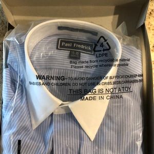 Paul Frederick French cuff dress shirt